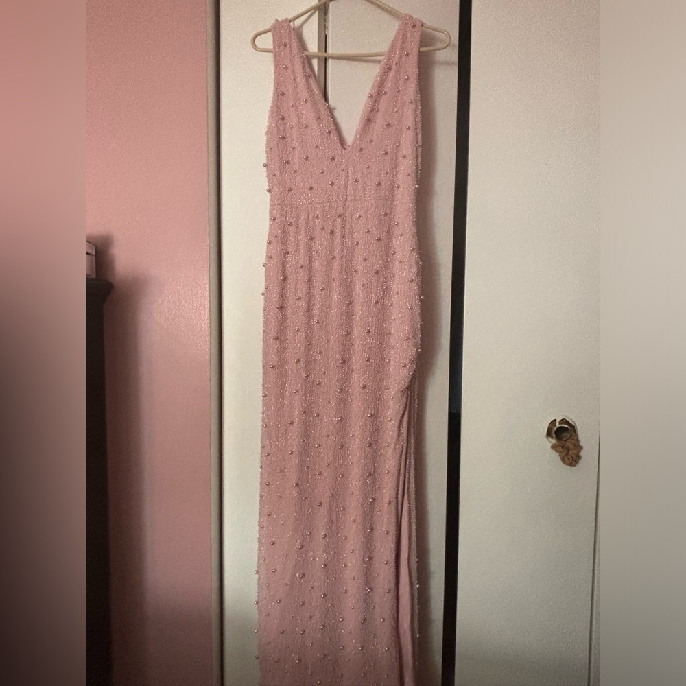 New oh Polly dress in blush - Picture 3 of 4